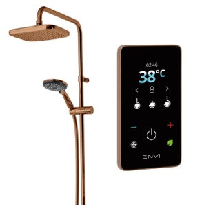 ENVi® Electric Shower With DuElec® Shower Kit - Copper
